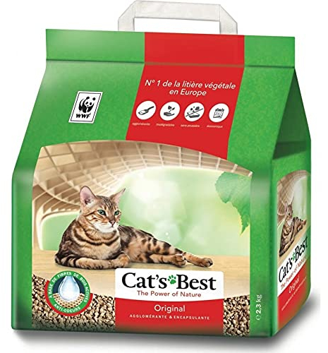 Cat?s Best Original Litière pour Chats Végétale 2,3Kg (Lot de