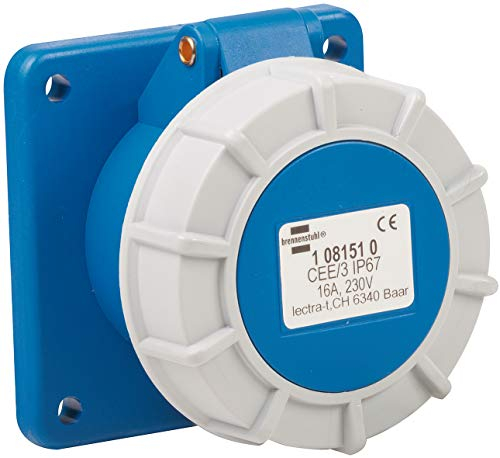 Brennenstuhl, CEE Steckdose 230V/16A IP67 3-polig