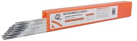 SÜA - Aluminum E4043 Stick Electrode Rod 3/32 x 14 - (0.5 Lb = 26 Rods)