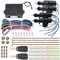 XUKEY Système de Verrouillage Centralisé Universel pour Porte de Voiture avec 2 Télécommandes, Serrure de Porte de Voiture, Conversion de Voiture