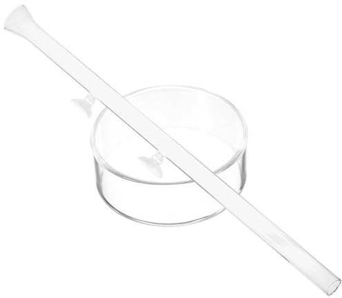 Kisangel 2 Sätze Garnelen fütterungsrohr automatische Fischfutterautomaten Futterautomat für Garnelen Aquarium Garnelenfutterautomaten Aquarienfutter Lebensmittel Spender Speiseteller