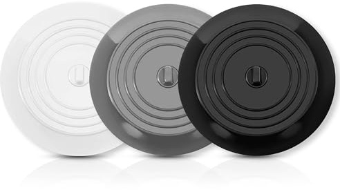 CZ Store® Badkarspropp | 3 Färger | ✮ Livstidsgaranti ✮ | Universell Silikonpropp för Badkar & Diskho | Ø 15,2 cm | Sugpropp för Handfat, Kök & Badrum