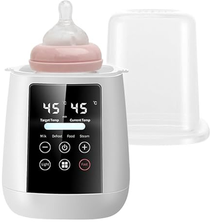 Calentador de biberones,Calentador de biberones, automático de leche materna y leche para bebés 6 en 1 | de multifuncional para, alimentos para bebés y preparación