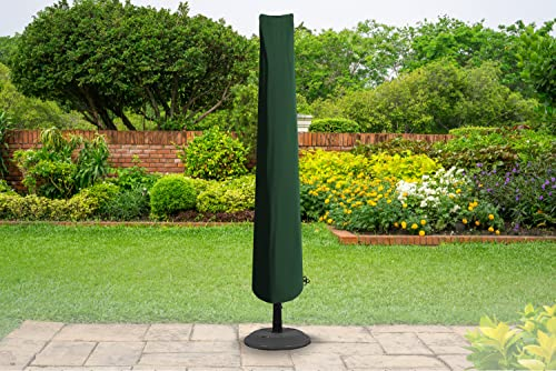 Bosmere Protector 6000 | Garden Parasol Umbrella Cover | L 153cm circ.53cm | 100% Waterproof, UV Protected, Heavy Duty 600D | 6 Year Guarantee | C590
