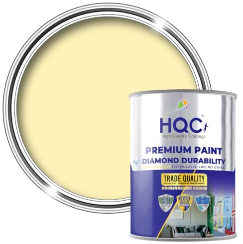 HQC Garden Paint 1L (Light Yellow)