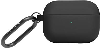 Native Union Roam Case for AirPods Pro – Silky & Matte Liquid Silicone Case - Compatible with AirPods Pro/Pro2 (Black)