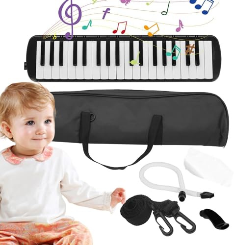 37 tangenter melodika musikinstrument, 37 tangenter melodik | Piano munspel barn - skärtangentbord melodikainstrument för munspel pianoälskare, melodik musikinstrument