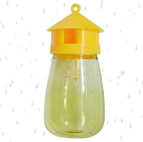 Fruchtfliegenfalle – Carpenter Bee Catcher | Fliegenfalle Für Den Außenbereich, Wespenfallen Zum Aufhängen Auf Der Terrasse, Zylindrisches Design, Zimmermannsbienen- Und Hornissenfänger, Hängende