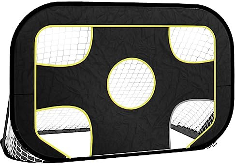 But de football avec mur de but 120 x 80 x 80 cm Polyester 93761