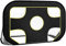 Kangmusi Fu?balltor mit Torwand 120x80x80 cm Polyester, kangmusi93761