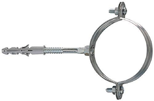 COLLARE PER TUBI PLUVIALI 120MM - FISCHER - ZINCATO COMPLETO