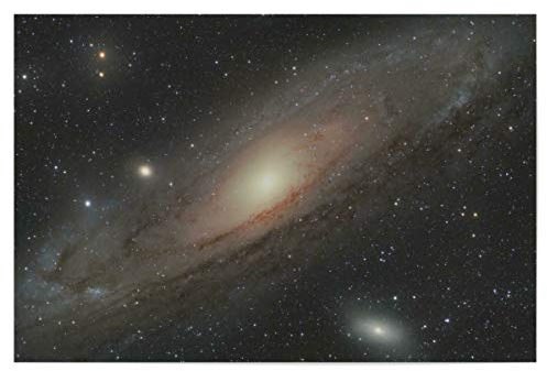 artboxONE Poster 30x20 cm Natur Andromeda-Galaxie - Bild Andromeda-Galaxie Astronomie Galaxie