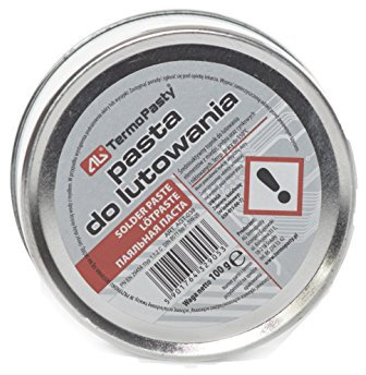 Envio 24H 100gr FLUX EN LATA GEL PASTA PARA SOLDAR COMPONENTES SOLDADURA ESTAÑO DESOLDAR SMD