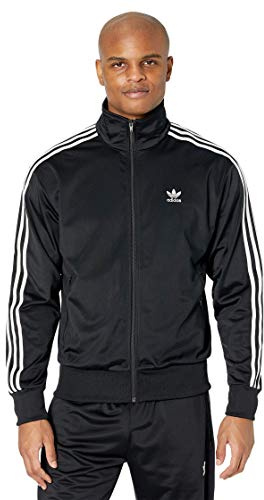 adidas Originals Giacca da uomo Firebird Track Top, Nero, XL