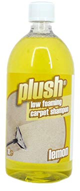 Carpet Shampoo Cleaner & Odour Deodoriser 1L Plush (Lemon)
