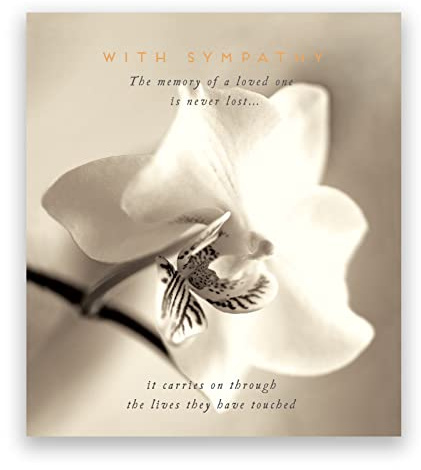 Pigment - Love Unlimited - Sympathy Cards - Cards and Envelopes - Condolences Card - Thinking of You Card - SC Certified - Made in the UK - 160 x 176