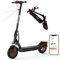 EVERCROSS EV10K PRO E Scooter mit Straßenzulassung, 10'' Faltbarer Electric Scooter ABE, Elektroroller Erwachsene mit App & LED Display, 400W Motor, 10,4AH Batterie, 20 KM/H, duales Bremssystem