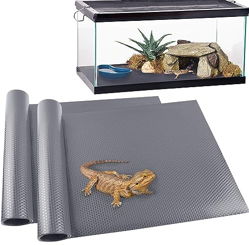 TCYPUHL Alfombra de reptil, alfombra de reptil, dragón barbudo, sustrato de geco de leopardo, suelo de tanque de dragón barbudo, serpiente, ropa de cama de tortuga, accesorios de tanque de dragón