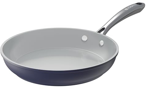 CIARRA Beyond Keramik Bratpfanne 26 cm Blau Brat- & Universalpfannen mit Griff Antihaftbeschichtung Wokpfanne Pfanne Keramikpfanne Induktionsgeeignet