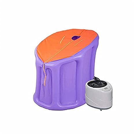 KOROBIE Manta de Sauna infrarroja Home Steam Sauna Room 4. 2L 2000W Vaporizador de Tiendas inflables Familia Relajante Sauna Sudor y Sauna Caja Controlable a Distancia