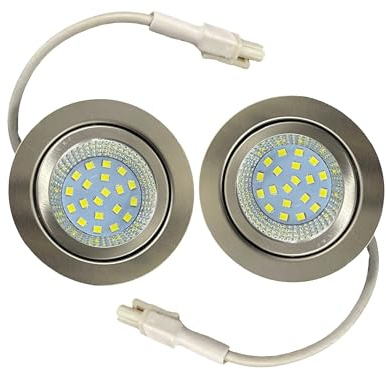 RUEHALF 2ST LED Spisfläktar 2,5W 220–240V Finns I 3000K Eller 6000K