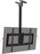 QICBYING Soporte De TV De Techo con Inclinación Ajustable, Soporte De TV De Pared con Altura Ajustable, Soporte De TV Giratorio De 360°, para Televisores De 39 A 85 Pulgadas