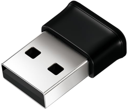 LogiLink WL0252 – Ultra liten WLAN USB-adapter med 2 dBi PIFA-antenn, 11ac dubbla band, 650 Mbit/s