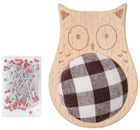 dzqad Cuscino per Aghi e spilli | Portaspilli con Forma di Animale,Contenitore per Aghi - per Quilting Cucito Ricamo Principianti università Nonne