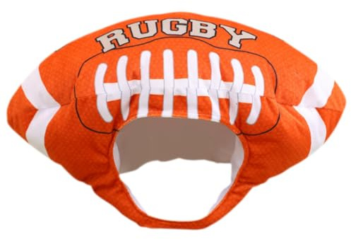Toyvian Sombrero de Cosplay de Rugby Ligero y Portátil Felpa y Algodón Pp para Fiesta y Disfraz Decorativo Forma de Fútbol Americano