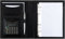 Alassio 30007-1 - Ringbuchmappe BENACO im DIN A5 Format, Schreibmappe aus feinstem Nappaleder, Dokumentenmappe in schwarz, Mappe ca. 23 x 18 x 3 cm