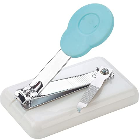 Easi-Grip Peta Table Nail Clipper PNC-3 - Mounted and Non-Slip - Plastic Base with Rubber Feet - for Anyone with Poor Hand Control, Weak Hand Strength and Tremors