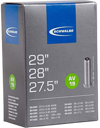 Schwalbe_1 Fahrrad Schlauch AV19 40/62-584/635 40 mm MTB 29 Autoventil