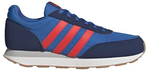 adidas Herren Run 60s 3.0 Shoes Schuhe, Bright royal/Bright red/Dark Blue, 44 EU