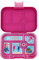 yumbox Original Leakproof Kids Bento Lunch Box, 5 Compartments + Dip Well, Easy-Open Latch, Portion Control, Removable Illustrated Tray, Ages 3-7 (Malibu Purple (Mermaid Tray))