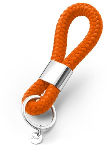 Dinalu Schlüsselanhänger silber (fancy orange)