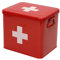 Medikamenten Aufbewahrung Medizin Box Metall, Erste Hilfe Kasten Koffer Schrank Arzneimittel Box Hausapotheke Medikamenten Organizer Für Arzneimittel Für Zu Hause Apothekenbox 23.5 x 18.5 x 18 cm