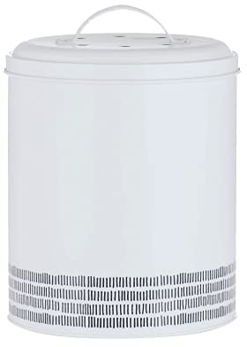 Tyfon vit 2,5 l kompostbehållare
