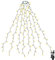 SALCAR Christmas Tree Lights, 2m x 8 Strands 280 LEDs Fairy Lights for 6-8ft Christmas Tree, Easy to Install Tree Decoration Light String for Indoor and Outdoor, 8 Modes - Warm White