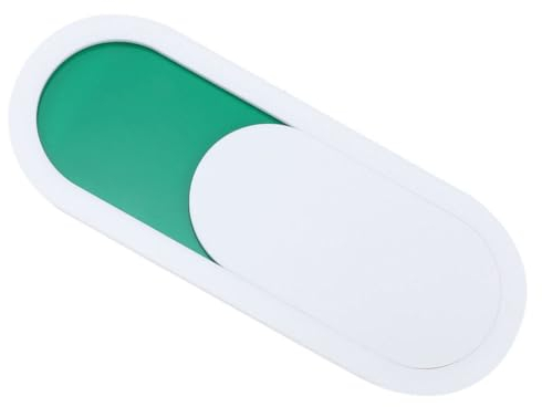 Operitacx Placa de puerta para privacidad y ocupada para salas de reuniones, terapeutas, oficinas, letrero de puerta individual con deslizador para un uso óptimo del espacio