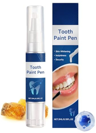 Holdes Colore sbiancante dei denti, 3 ml, leggero, delicato, sicuro, sbiancamento istantaneo e lucidatura dei denti, per uomini, adulti, bambini, anziani, casa, viaggi, hotel, appartamento, dormitorio