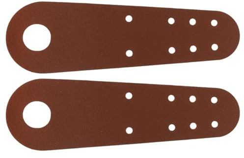 Alipis Protège-Orteils en Cuir Marron pour Patins à roulettes 2 Pièces Couvre-Bottes Résistants à L’Abrasion Protection Optimale pour Patinage Adulte Accessoire Skate Pratique