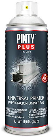 PINTYPLUS TECH 214 Spray Imprimacion 520cc Universal Blanca I101, Non Concerné, Estándar