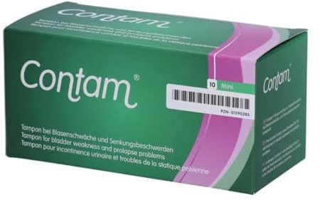 CONTAM Vaginaltampon mini, 10 St. Tampons