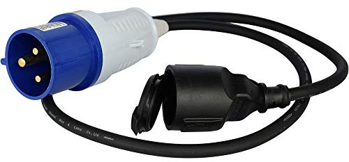 Könner & Söhnen KS EX1M-1S Adaptateur rallonge avec Une fiche Standard de 16A à Une Prise de 32A.