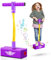 Toyzey Draußen Spielzeug ab 3 4 5 6 7 8 9 Jahre,Garten Spielzeug Kinder Spielzeug Jungen 3-12 Jahre Pogo Stick für Kinder Geschenke für Mädchen Geschenke 3-12 Jahre Junge Mädchen Geburtstagsgeschenk