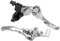 7/8 Coppia di Leva Freno Frizione in Alluminio Pieghevole per Manubrio Moto Frizione Leve Freno Maniglia Comandi Manuali Pieghevoli Sostituzione Freno e Leve per Pit Dirt Bike