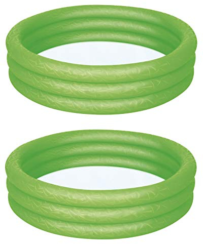 2x Kinderpool Ø 122 cm Planschbecken Pool Badebecken Babybecken Schwimmbecken