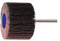10x Fächerschleifer Ø50xH30mm K.80 Korund Schaft-D.6mm PROMAT