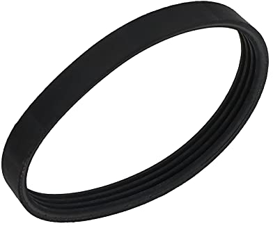 eMagTech 4EPJ206 Electric Planer Drive Belt Rubber Black 9.36mm Width 206mm Circumference Closed Loop Timing Belt Compatible with Ryobi Electric Planer EPN-6082/7582