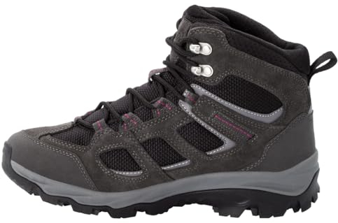 Jack Wolfskin Damen Vojo 3 Texapore Mid W Outdoorschuhe, Dark Steel Purple, 39 EU